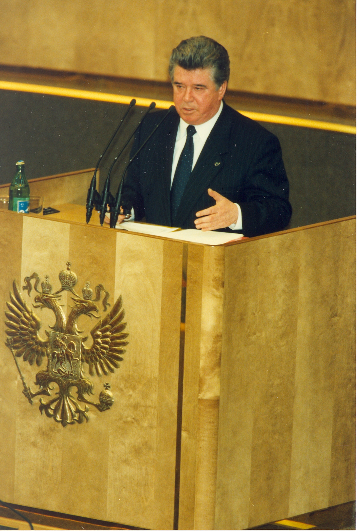 In der russischen Staatsduma, 1997. Foto: Vyacheslav Polunin 