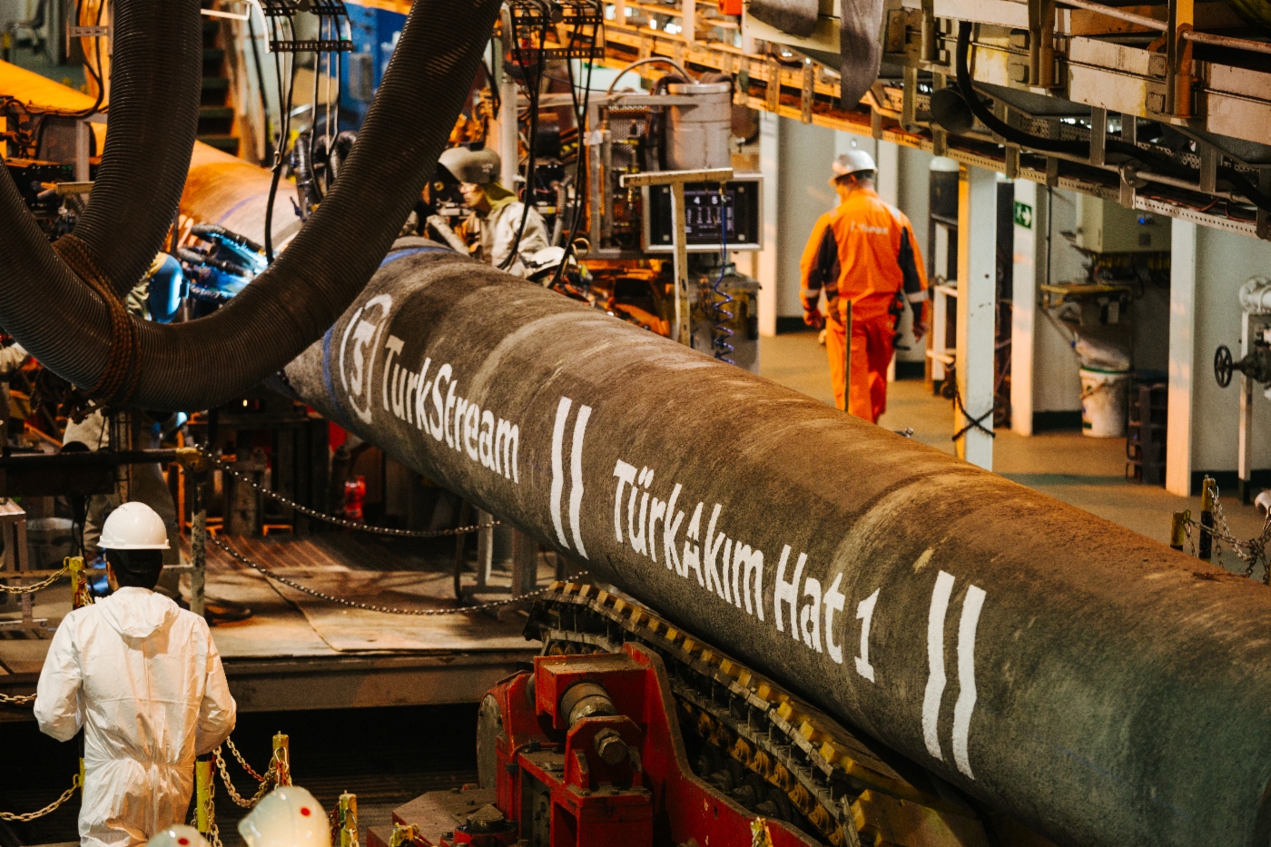 Bau des ersten Strangs der TurkStream ist abgeschlossen