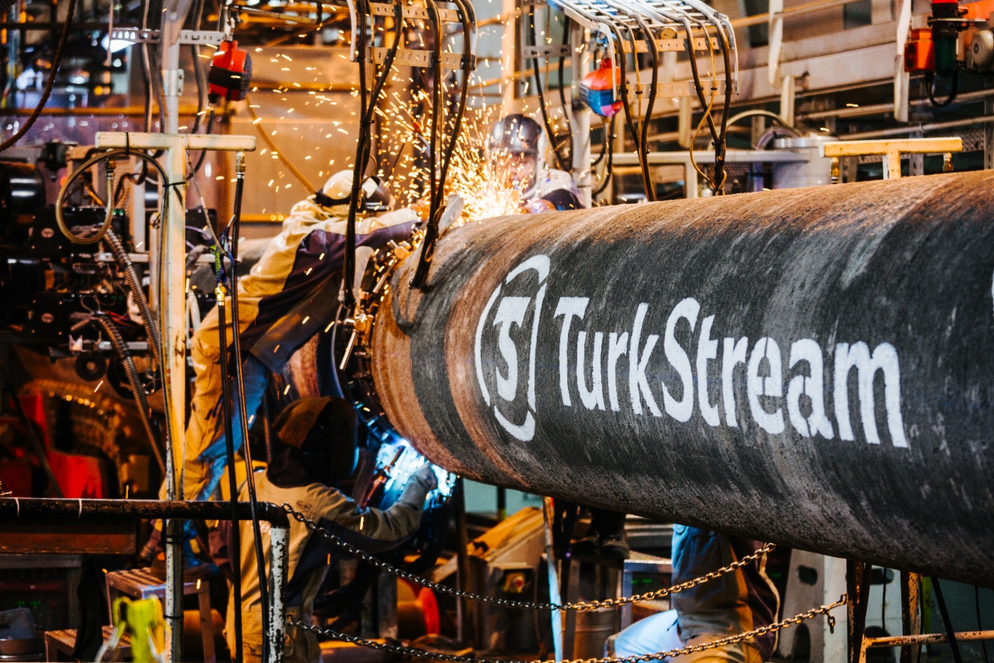Bau des ersten Strangs der TurkStream ist abgeschlossen