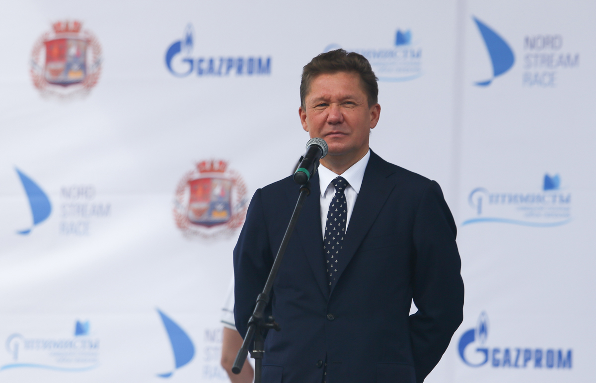 Alexey Miller eröffnete Jubiläumsregatta Nord Stream Race