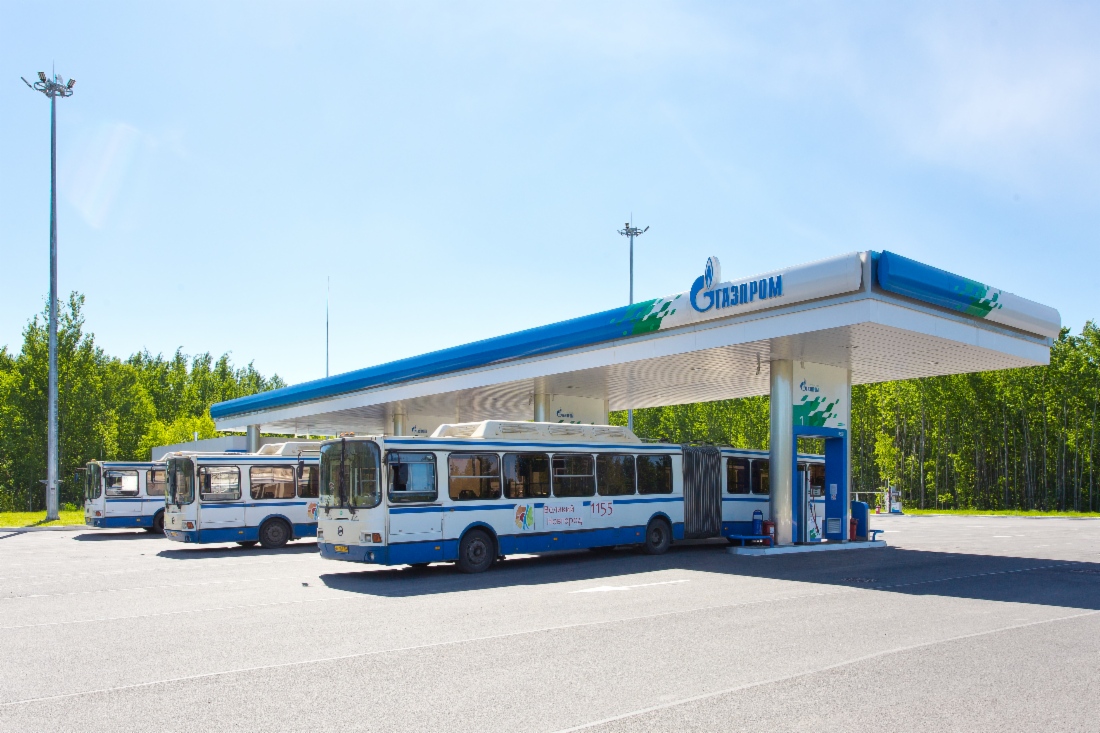 Erdgastankstelle