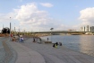 Uferbereich neben dem Lakhta Center