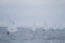 Regatta-Teilnehmer auf See