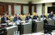 In Moskau fand ein Arbeitstreffen zwischen Alexey Miller (in der Mitte) und den Leitern marktführender heimischer Rohrbetriebe und des Rohrherstellerverbandes statt