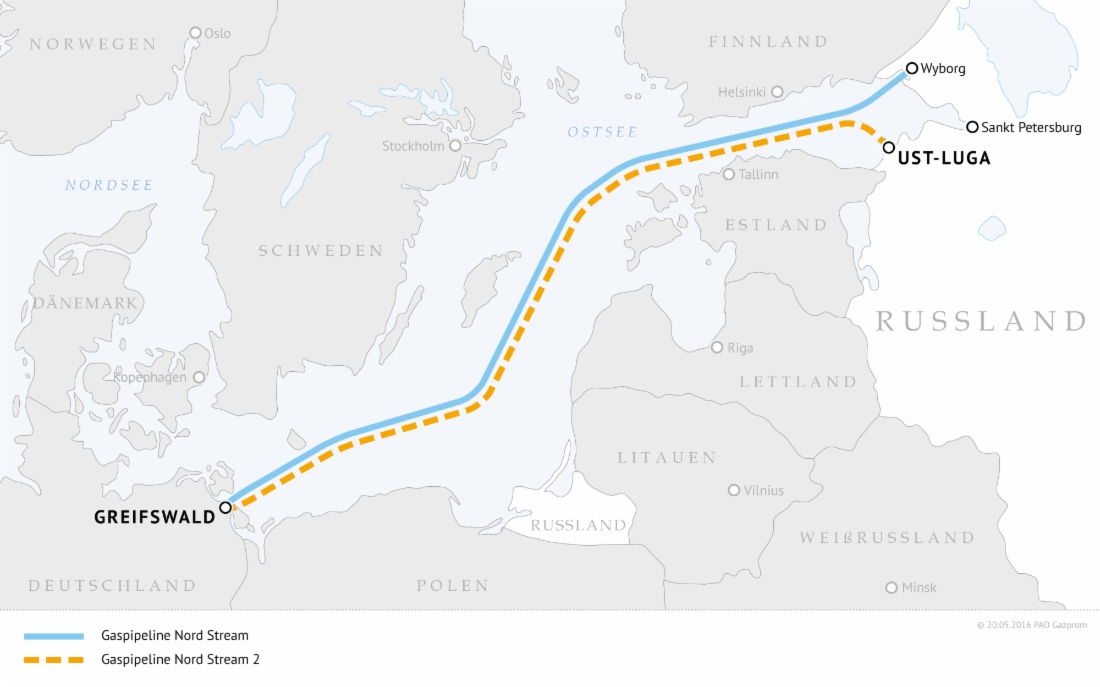Steigende Nachfrage nach russischem Gas in Europa bestätigt die Bedeutung von Nord Stream 2