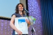 In der Kategorie „Projekt für Kinder“ wurde als bestes Projekt „Weltraum-Wochenende“ von Gazprom Tsentrremont anerkannt. Auf dem Foto – Natalia Burdina, Leiterin des PR-Dienstes von Gazprom Tsentrremont