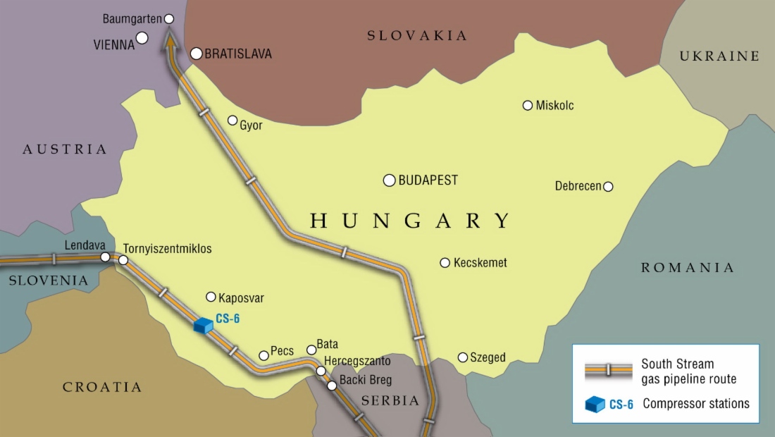 Die Planungsfirma für den ungarischen Abschnitt der South Stream Pipeline in Richtung Baumgarten wird bis Ende Oktober gewählt