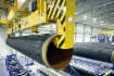 Fertigung von Rohren für die Gaspipeline Nord Stream