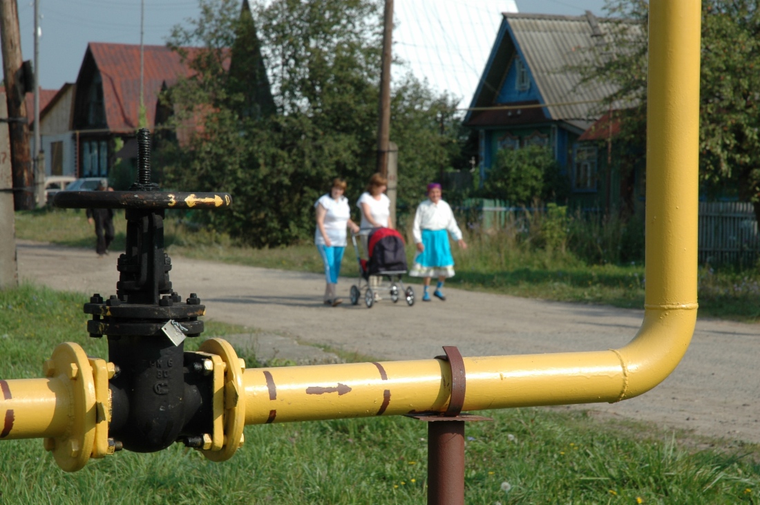 Priorität des Programms: Aufbau der Gasversorgung auf dem Land
