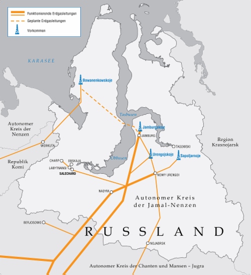 Gazprom und Autonomer Bezirk der Jamal-Nenzen setzen strategische Zusammenarbeit fort