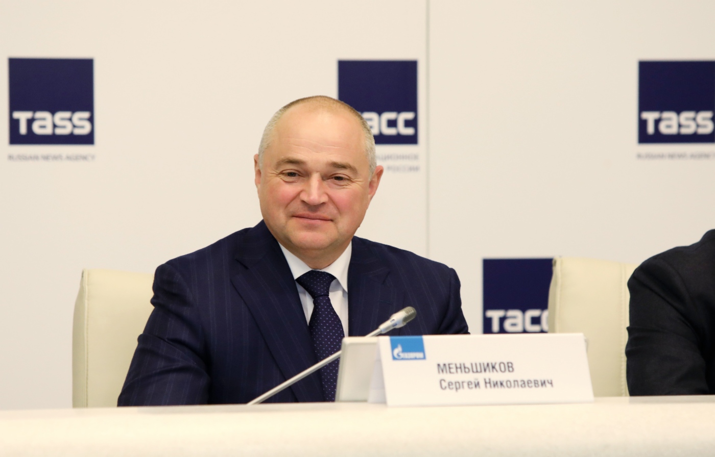 Sergey Menshikov, Vorstandsmitglied und Departmentleiter der Gazprom