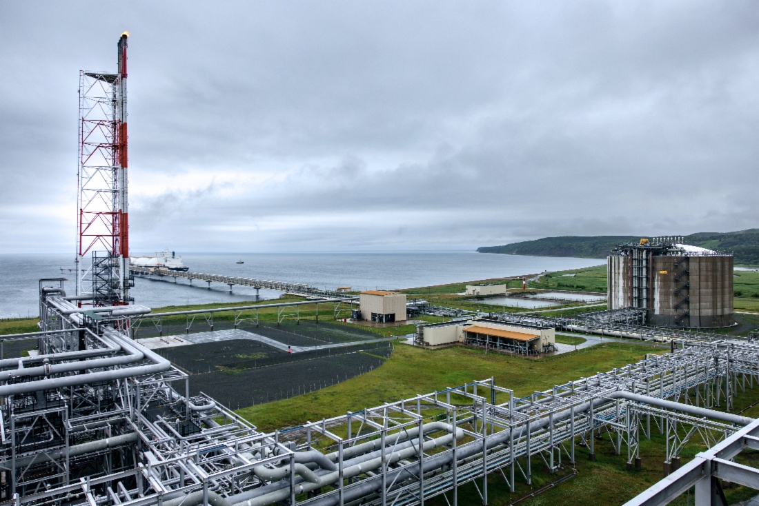 LNG-Werk des Projektes Sachalin II