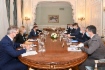 Alexey Miller und Moldaus
stellvertretender Ministerpräsident Andrei
Spinu setzten Verhandlungen über
Gaslieferbedingungen fort