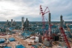 Baustelle des Gasverarbeitungswerkes Amur