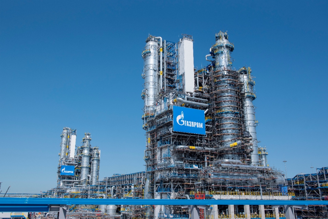 Erste technologische Linie des Gasverarbeitungswerkes Amur