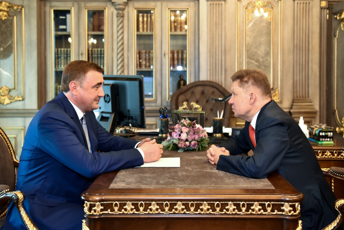 Alexey Dyumin und Alexey Miller