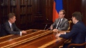 Dmitry Medvedev wies Gazprom an, die Ukraine nunmehr nur gegen Vorkasse mit Gas zu beliefern