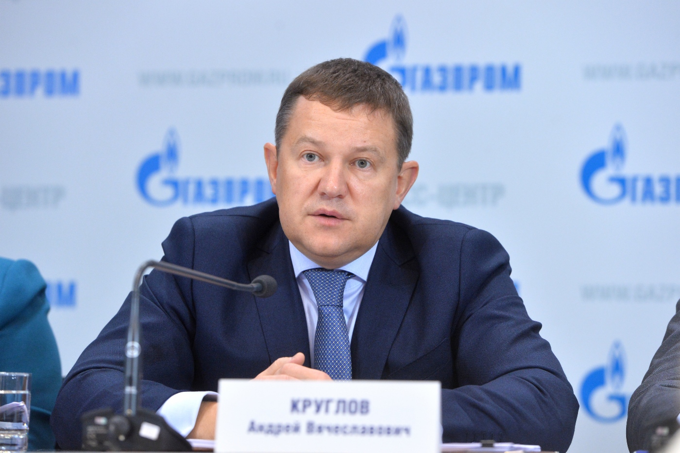 Andrey Kruglov, stellvertretender Vorstandsvorsitzender der PAO Gazprom