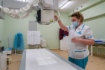 Röntgenraum im Kinderkrankenhaus Uchta