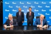 Im Beisein von Alexey Miller und dem Vizeministerpräsidenten der Russischen Föderation, Yury Borisov, unterzeichneten stellvertretender Vorstandsvorsitzender der PAO Gazprom, Vitaly Markelov, und erster stellvertretender Generaldirektor und Generalkonstrukteur der Corporation Moscow Institute for Heat Technology (MIT), Yury Solomonov, eine Kooperationsvereinbarung