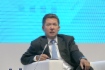 Alexey Miller spricht auf dem Internationalen Wirtschaftsforum 2014 in  Sankt Petersburg