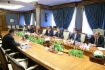 In Gazprom fand ein Arbeitstreffen zwischen Alexey Miller (in der Mitte) und Slavenko Terziс (links) statt