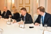 Arbeitstreffen zwischen Alexey Miller und dem Vorstandsvorsitzenden der VNG AG, Ulf Heitmüller, im Rahmen des Petersburger Internationalen Wirtschaftsforums 2021