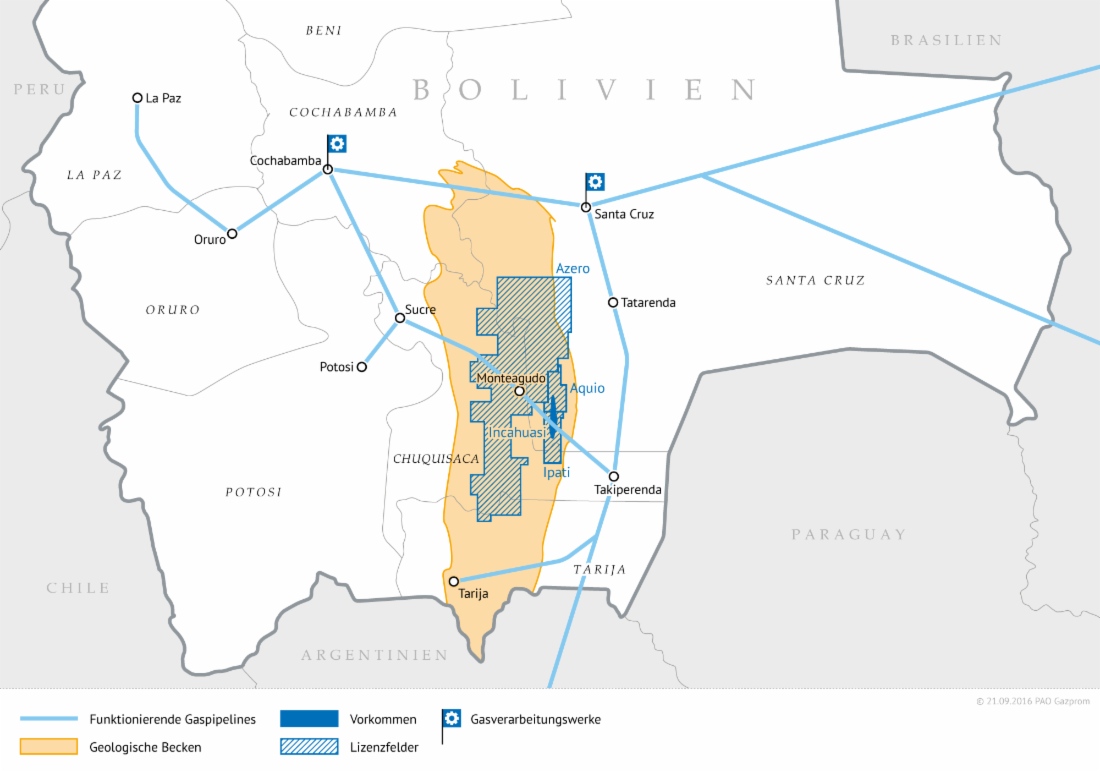 Das Vorkommen Incahuasi in Bolivien wurde in Betrieb genommen