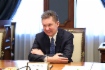 Alexey Miller während des Arbeitstreffens mit dem Präsidenten und CEO der KOGAS, Seung-Il Cheong