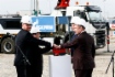 Veranstaltung anlässlich des Baubeginns am Gas-und-Dampf-Kombikraftwerk für die Erzeugung von Wärmeenergie in Pancevo (Republik Serbien)