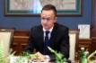 Minister für Außenwirtschaft und auswärtige Angelegenheiten Ungarns, Peter Szijjarto, während des Arbeitstreffens mit Alexey Miller