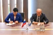 Erste stellvertretende Regierungsvorsitzende des Verwaltungsgebietes Amur, Tatyana Polovaikina, und Vitaly Markelov