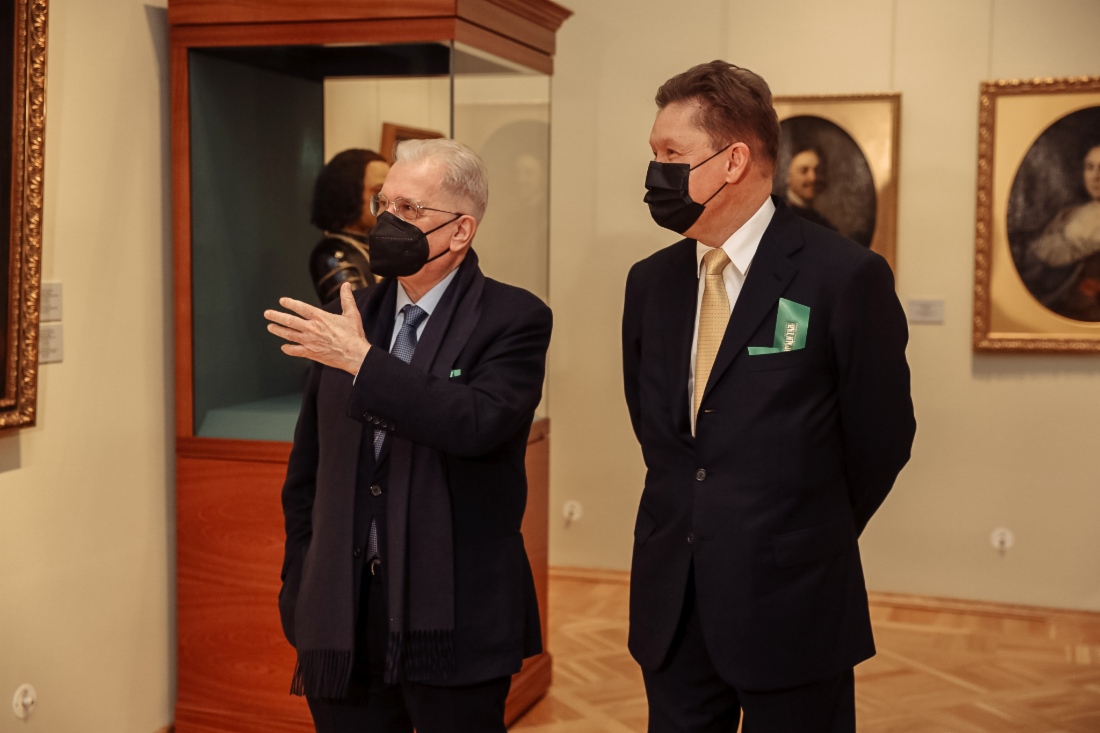 Mit Gazprom-Unterstützung wurde in der Eremitage eine Dauerausstellung über die Zeit von Peter dem Großen eröffnet