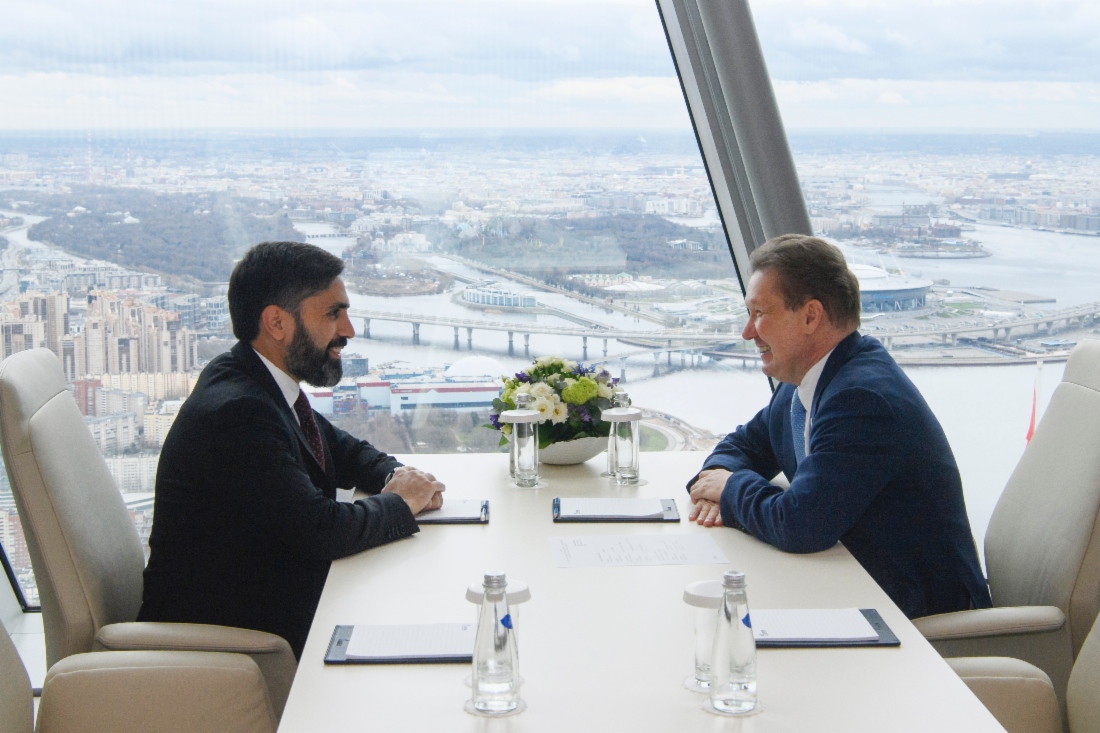 Rovshan Najaf und Alexey Miller