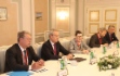 Arbeitstreffen zwischen Alexey Miller und dem Aufsichtsratsvorsitzenden der ENGIE SA, Jean-Pierre Clamadieu, im Rahmen des Petersburger Internationalen Wirtschaftsforums 2019