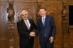 Arbeitstreffen zwischen Alexey Miller und dem Präsidenten der State Oil Company of the Azerbaijan Republic (SOCAR), Rovnag Abdullayev