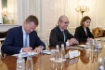 Arbeitstreffen zwischen dem Beauftragten der Bundesregierung für den Gastransit durch die Ukraine, Georg Graf Waldersee, und Alexey Miller in Sankt Petersburg