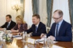 Arbeitstreffen zwischen Alexey Miller und dem Beauftragten der Bundesregierung für den Gastransit durch die Ukraine, Georg Graf Waldersee, in Sankt Petersburg