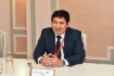 Arbeitstreffen zwischen Alexey Miller und dem Minister für Kohlenwasserstoffe und Energie Boliviens, Franklin Molina Ortiz, im Rahmen des Petersburger Internationalen Wirtschaftsforums 2021