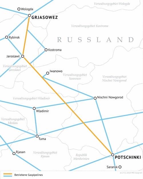 Gaspipeline Potschinki – Grjasowez