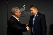Rustam Minnikhanov und Alexey Miller