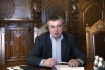 Dusan Bajatovic während des Treffens mit Alexander Medvedev im Rahmen des Internationalen Wirtschaftsforums 2014 in Sankt Petersburg