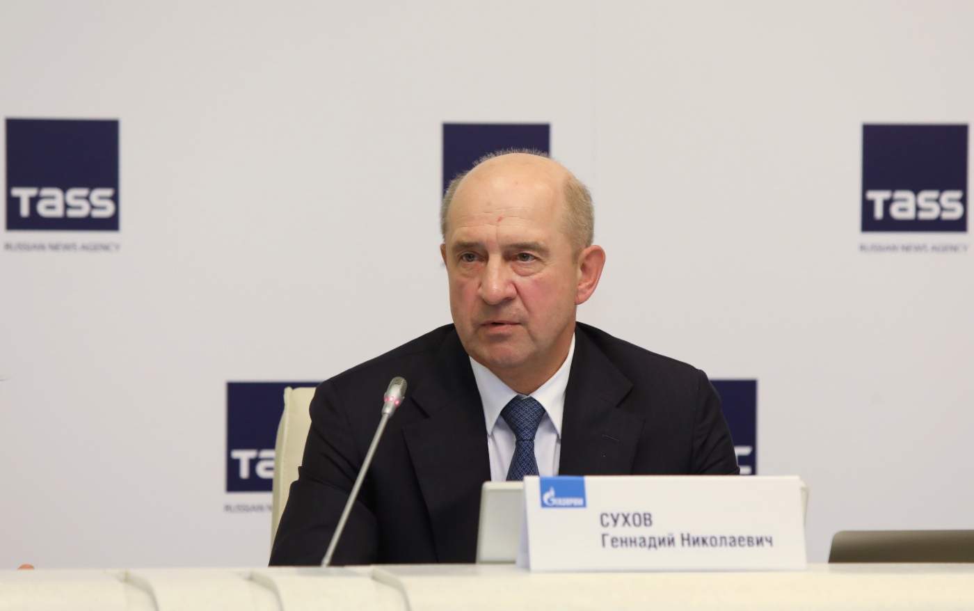 Gennady Sukhov, Vorstandsmitglied und Departmentleiter der Gazprom