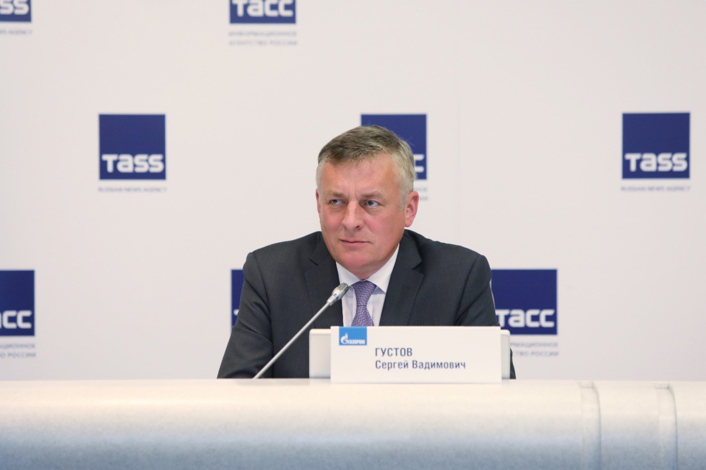 Sergey Gustov, Generaldirektor der Gazprom Mezhregiongaz