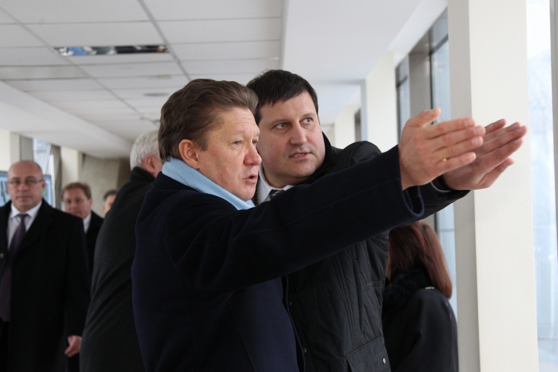 Alexey Miller und Vladimir Mayorov