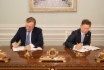Arbeitstreffen zwischen Alexey Miller und dem Generaldirektor der Aktiengesellschaft KAMAZ, Sergey Kogogin