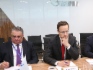 Peter Szijjarto, Außenwirtschafts- und Außenminister Ungarns, und Alexey Miller besprachen russische Gaslieferungen nach Ungarn