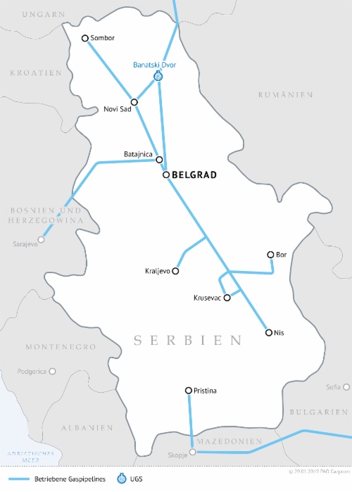 Arbeitstreffen zwischen Alexey Miller und dem außerordentlichen und bevollmächtigten Botschafter der Republik Serbien in der Russischen Föderation, Slavenko Terzic