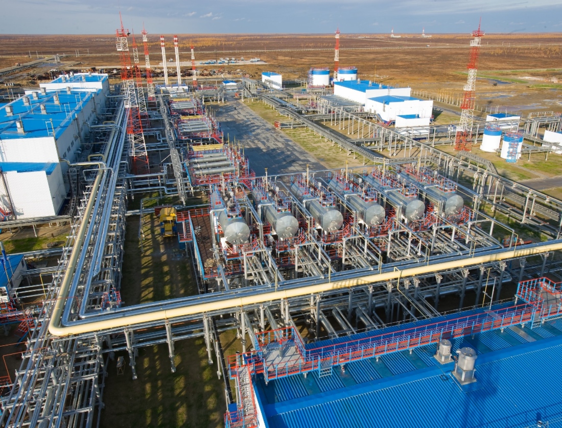 Anlage zur komplexen Gasaufbereitung Nr. 22 am Block 2А der Achimov-Formation der Lagerstätte Urengoiskoje