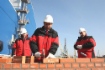 Evgeny Dod, Alexey Miller und Georgy Boos nahmen an der symbolischen Grundsteinlegung für den Bau des zweiten Energieblocks im Heizkraftwerk 2 in Kaliningrad teil